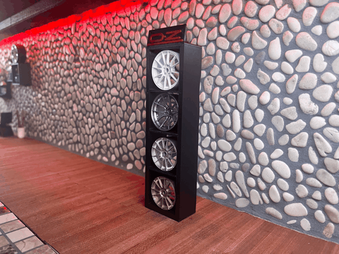 Kệ Trưng Bày Mâm Xe Đứng (Wheel Display Rack) – Tỉ lệ 1/24 & 1/64