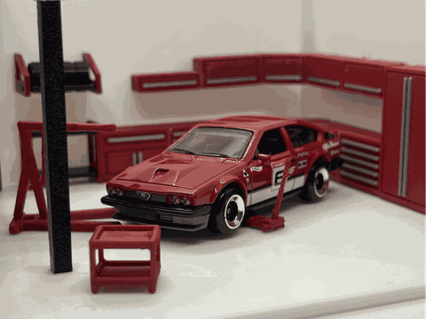 Kệ Kho Phụ Tùng Garage (Storage Rack) – Tỉ lệ 1/24&1/64