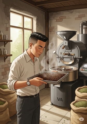 SCA Roasting Skills - Rang cà phê hiện đại