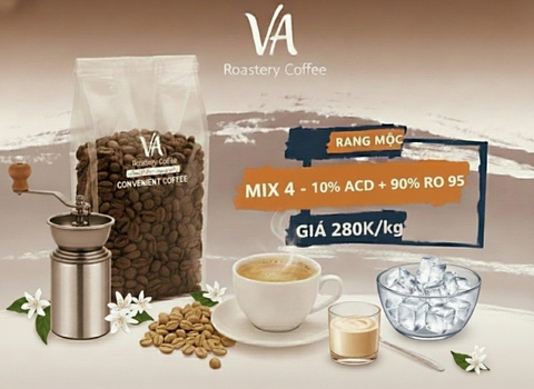 CÀ PHÊ HẠT RANG - MIX 4