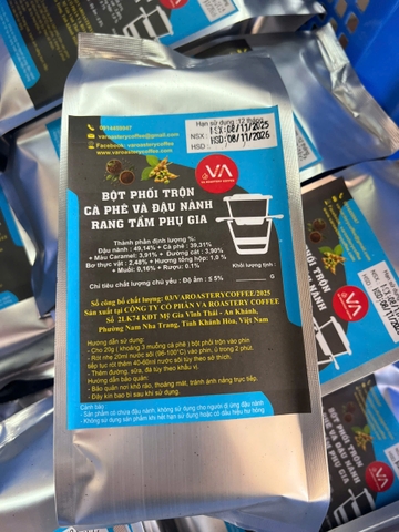 BỘT PHỐI TRỘN - PTMIX 1 - (Đậu nành, Cà phê, rang tẩm phụ gia)