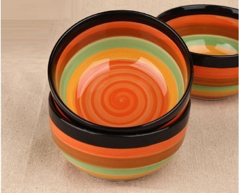 CHÉN SỨ CẦU VỒNG 11CM