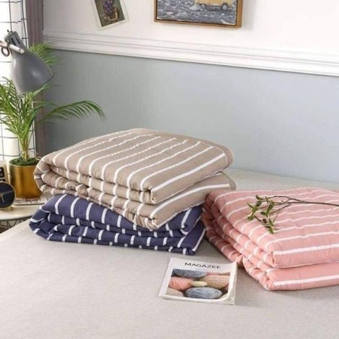 Chăn hè, Chăn Hè Muji, Chăn Cotton Siêu Mềm, Thoáng Mát Cho Mùa Hè