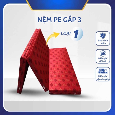 Nệm Pe Gấp 3