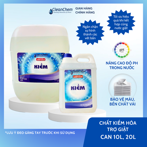 Hóa Chất Trợ Giặt, Tạo Môi Trường Kiềm CleanChem