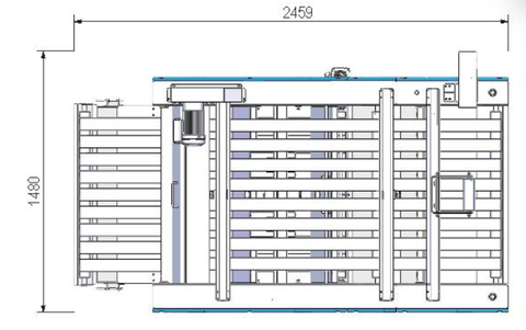 Máy Gấp Khăn MJZD-1480