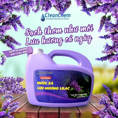 Nước Xả Mềm Vải, Lưu Hương Lâu CleanChem
