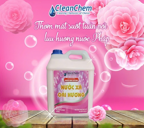 Nước Xả Mềm Vải, Lưu Hương Lâu CleanChem