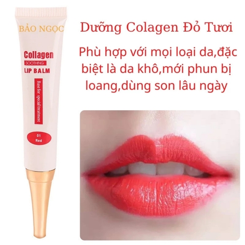 Dưỡng Kích Màu Môi sau phun xăm collagen chính hãng, dưỡng colagen kích màu môi sau phun xăm