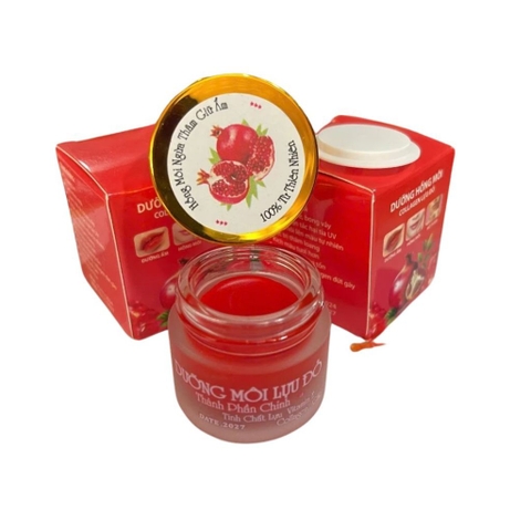 Son Dưỡng Môi Lựu Đỏ Làm Hồng Môi Giảm Thâm Loang Sau Phun Xăm