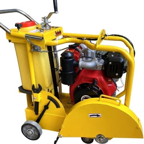 Máy cắt bê tông Q500B+Diesel 192F – Cắt Sâu 18cm