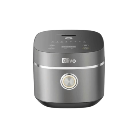 Nồi Cơm Điện OLIVO RC86 Titanium – Lòng Nồi INOX 304 Chống Dính Tự Nhiên, Nấu Cơm Ngon, Thiết Kế Tinh Tế, Sang Trọng