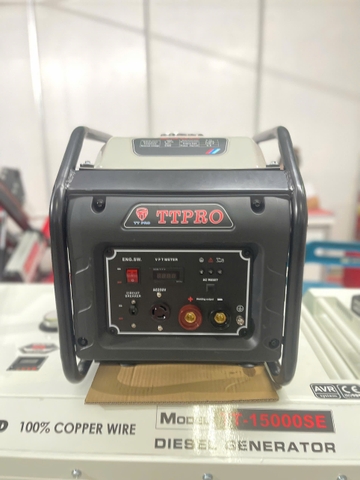 Máy Phát Hàn 230A Chạy Xăng 2.5Kw TTPRO Điện 220V