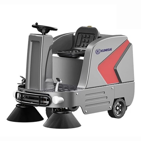 Xe quét rác nhà xưởng ngồi lái Kumisai KMS-S5