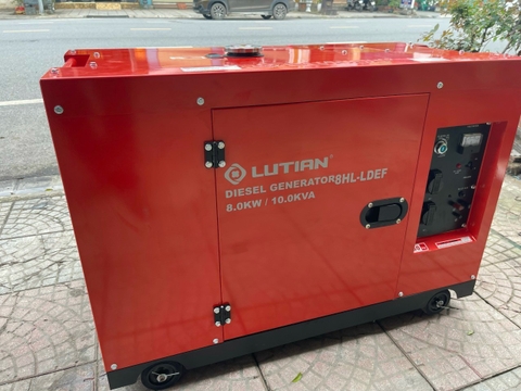Máy Phát Điện Chạy Dầu 8Kw Lutian 8HL-LDEF