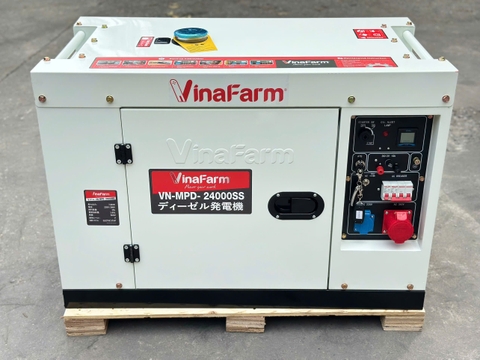 Máy Phát Điện Chạy Dầu 7KW Vinafarm 7Kw VN-MPD-24000SS
