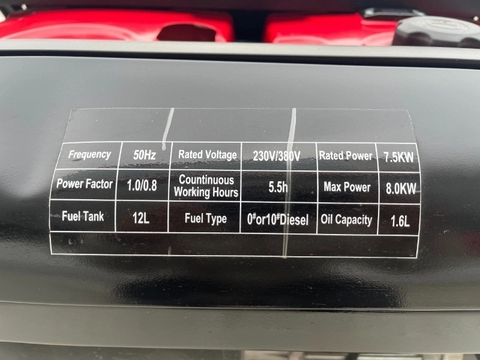Máy Phát Hàn Chạy Dầu Bamboo 8Kw BMB300A