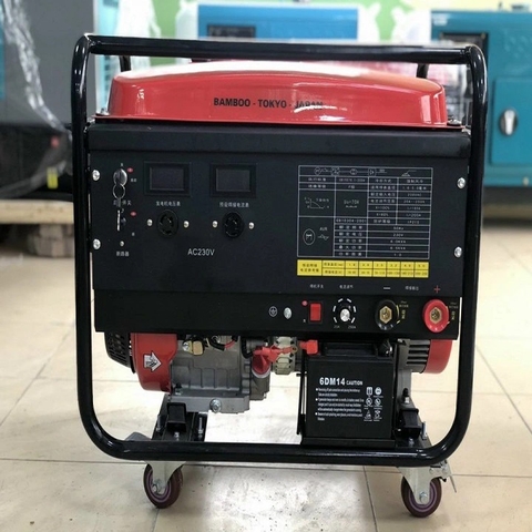 Máy Phát Hàn Chạy Xăng 15Hp Bamboo BMB 250C