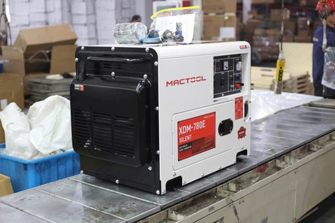 Máy Phát Điện Chạy Dầu 6Kw Mactool XDM-780E