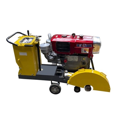Máy cắt bê tông CBT-25-Q600+D15 – DIESEL D15 GIÓ+ĐÈN – 28CM