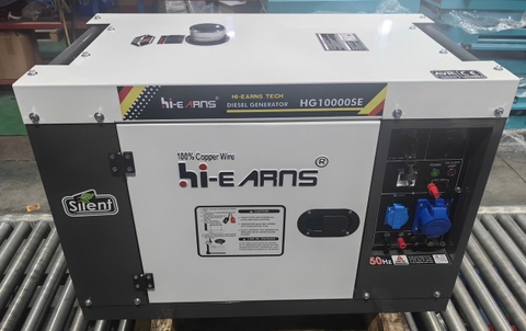 Máy Phát Điện Chạy Dầu 7KW Hi-Earns HG10000SE