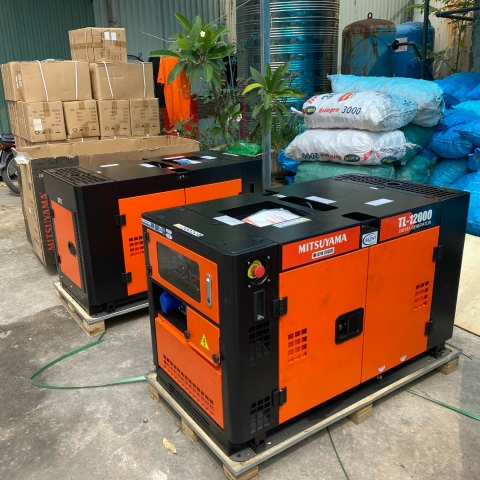 Máy Phát Điện Chạy Dầu 10Kw Mitsuyama TL-12000