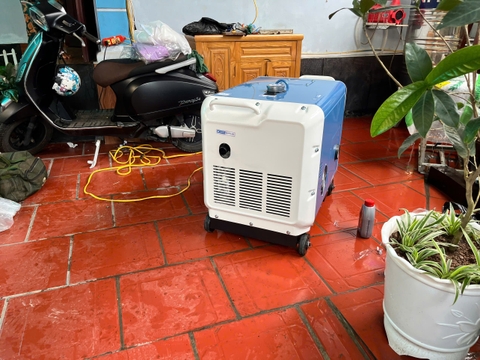 Máy Phát Điện Chạy Dầu 6Kw GAO GA9700SN Siêu Cách Âm