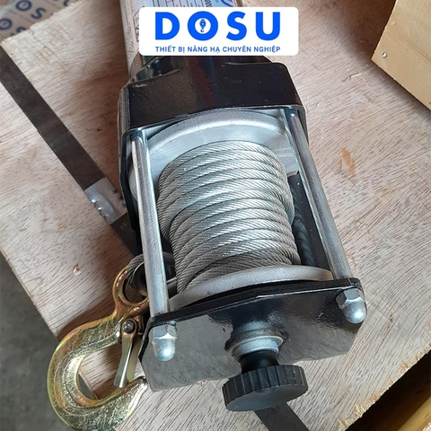 Tời ắc-quy DOSU ATV3500LBS 12V 1587kg 8m
