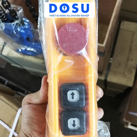 Pa lăng xích điện DOSU KKBB01-01 380V 1 tấn cố định