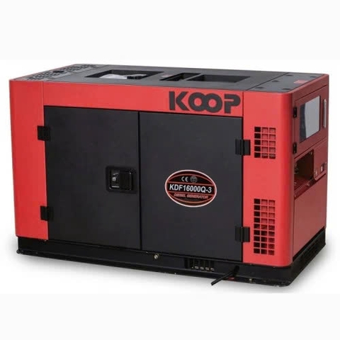 Máy Phát Điện Chạy Dầu 12Kw Koop KDF16000Q