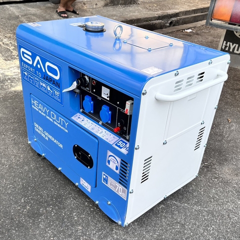 Máy Phát Điện Chạy Dầu 5Kw GAO GA6700LN