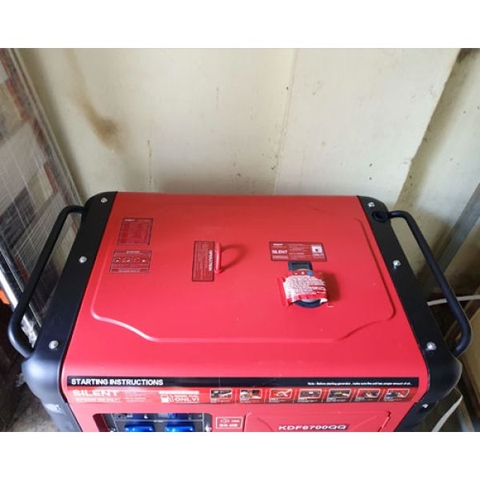 Máy Phát Điện Chạy Dầu 5Kw Koop KDF6700QQ Siêu Cách Âm