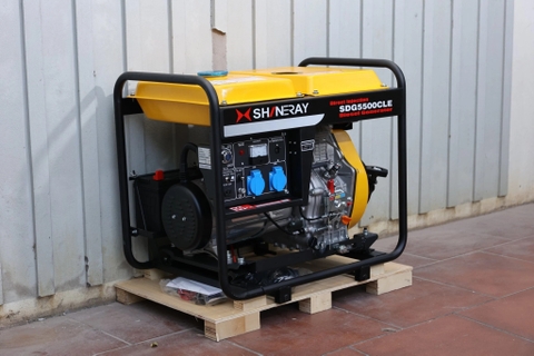 Máy Phát Điện Chạy Dầu Shineray 5Kw SDG5500CLE