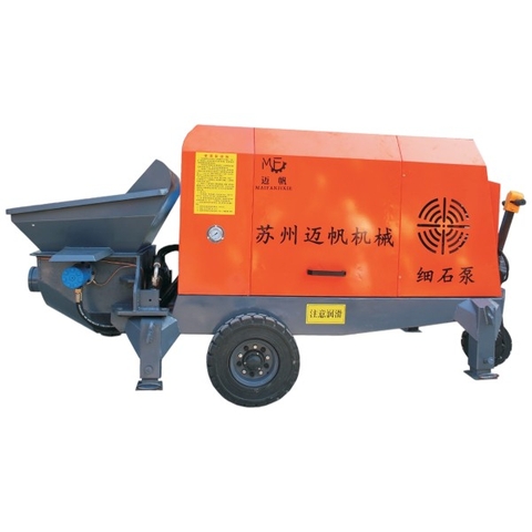 Máy Bơm Bê Tông 37Kw Cao Áp(Bánh điện)
