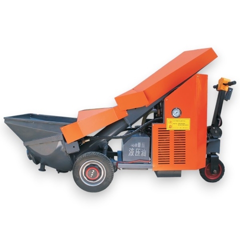 Máy Bơm Bê Tông 9kw Kéo Điện