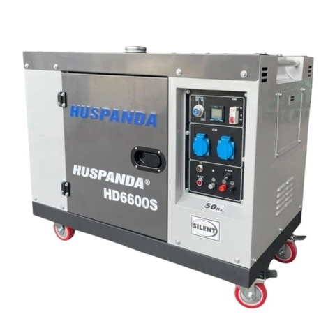 Máy Phát Điện Chạy Dầu 5Kw Huspanda HD6600S