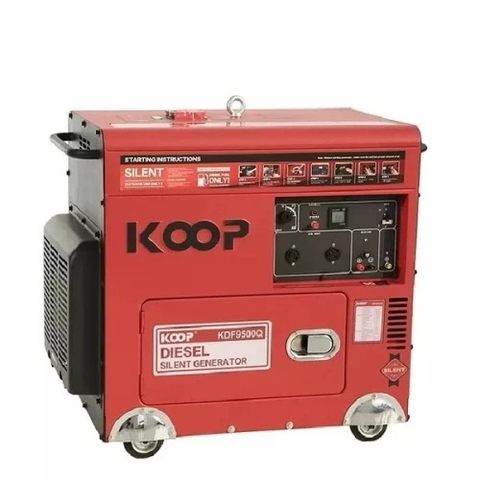 Máy Phát Điện Chạy Dầu 7Kw Koop KDF9500Q