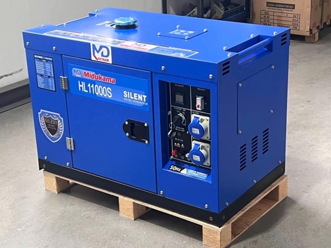 Máy Phát Điện Chạy Dầu 8Kw Midukama HL11000S