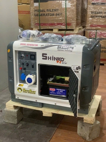 Máy Phát Điện Chạy Dầu 5Kw SHINKO SK6500TN
