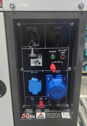 Máy Phát Điện Chạy Dầu 7KW Hi-Earns HG10000SE