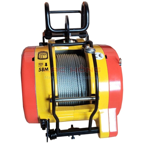 Tời điện KIO KIO300L 300kg 30m 220V nhanh