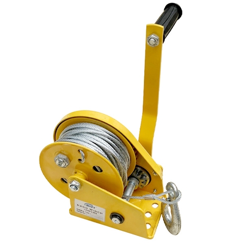 Tời Quay Tay Cao Cấp 1800LBS(817Kg)-5M Khóa Tự Hãm