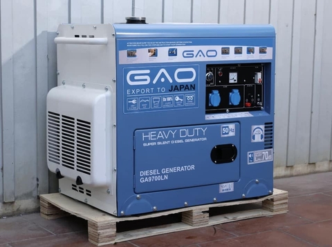 Máy Phát Điện Chạy Dầu 6Kw GAO GA9700LN