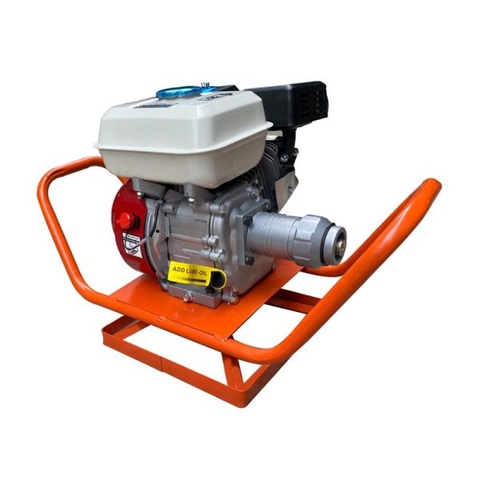 Máy đầm dùi xăng + Động cơ Wonju 6.5hp