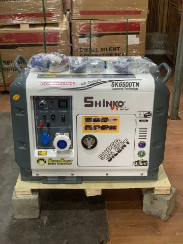 Máy Phát Điện Chạy Dầu 5Kw SHINKO SK6500TN