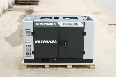 Máy Phát Điện Chạy Dầu 11Kw Huspanda HD13000S Siêu Chống Ồn