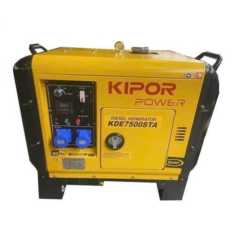 Máy Phát Điện Chạy Dầu 6KW KIPOR KDE7500STA