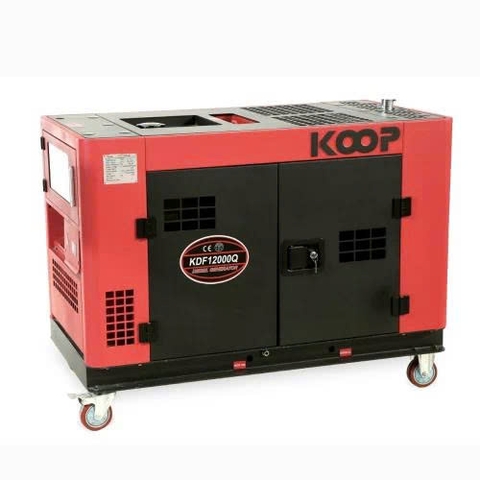 Máy Phát Điện Chạy Dầu 10Kw Koop KDF12000Q