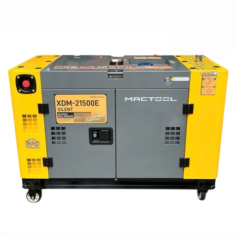 Máy Phát Điện Chạy Dầu 17Kw Mactool XDM-21500E