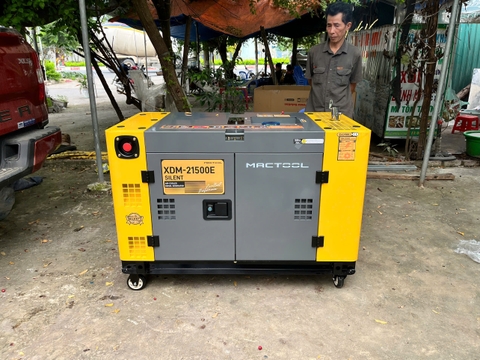 Máy Phát Điện Chạy Dầu 17Kw Mactool XDM-21500E